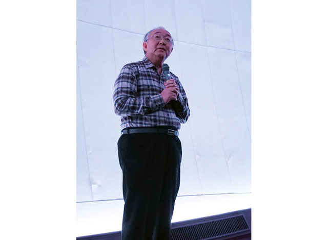 的川泰宣館長 的川泰宣館長