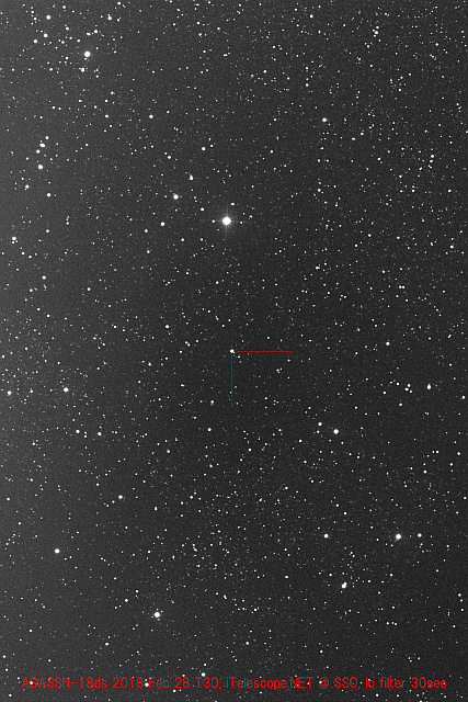 さそり座の新星 さそり座の新星