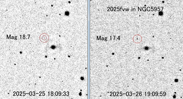へび座の新天体