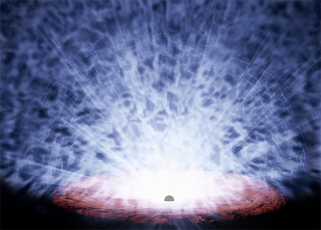 PDS 456の想像図 PDS 456の想像図