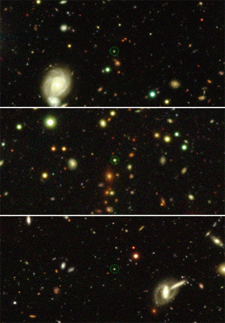 120億年前の初期宇宙に存在するクエーサー