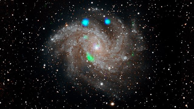 NGC 6946のX線画像