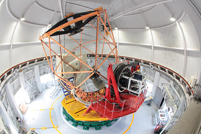 「TriCCS」が搭載された「せいめい望遠鏡」