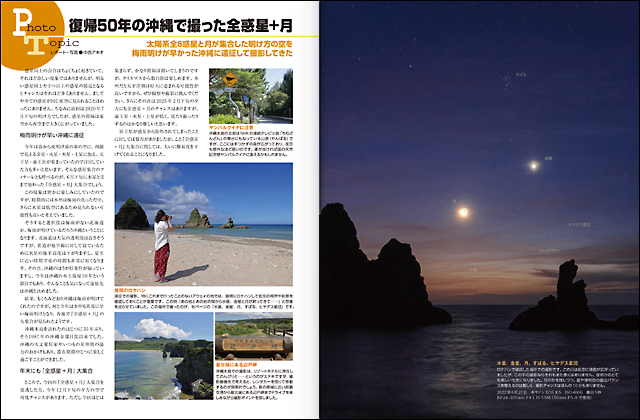 沖縄で撮った全惑星＋月