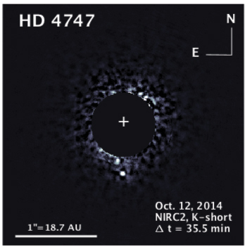 褐色矮星HD 4747 B