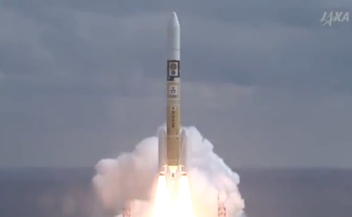 H-IIAロケット26号機打ち上げのようす
