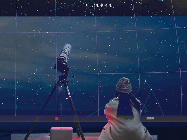 映画の彗星捜索シーン 映画の彗星捜索シーン