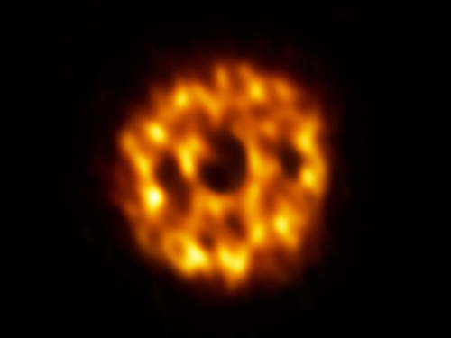 アルマ望遠鏡が観測したHD 107146の周囲のデブリ円盤