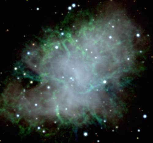 MuSCATのファーストライトで撮影されたかに星雲