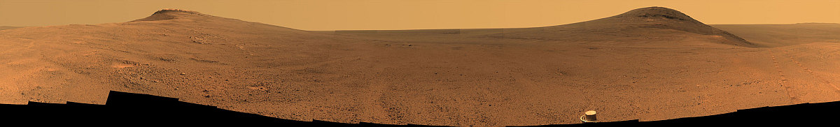 火星のパノラマ画像