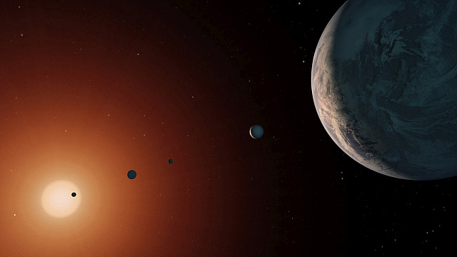TRAPPIST-1の惑星系