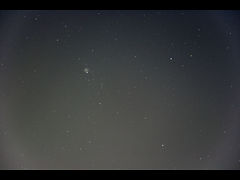 （有賀敬治氏撮影のホームズ彗星の写真 1）