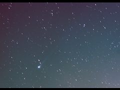 （伴紀美男氏撮影のスワン彗星の写真 3）