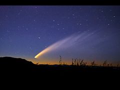 （Sheepskin氏撮影のマックノート彗星の写真 1）