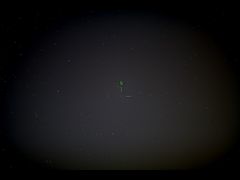 （中村和志氏撮影のリニア彗星の写真 1）