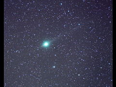 （吉尾賢治氏撮影のルーリン（鹿林）彗星の写真 1）