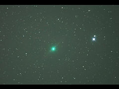 （下条博美氏撮影のルーリン（鹿林）彗星の写真 1）