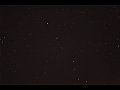 （森一明氏撮影のルーリン（鹿林）彗星の写真 1）