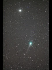 （一番栞☆氏撮影のルーリン（鹿林）彗星の写真 1）