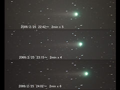 （mikoyan氏撮影のルーリン（鹿林）彗星の写真）