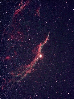 （網状星雲（NGC6990）の写真）