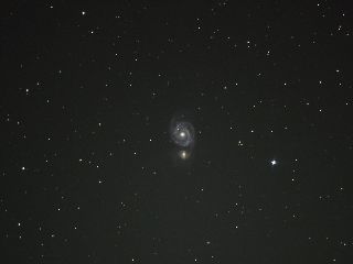 （M51の写真）