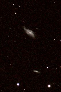（NGC 4085, 4088の写真）