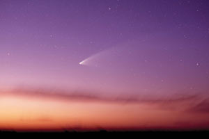 マックノート彗星の写真