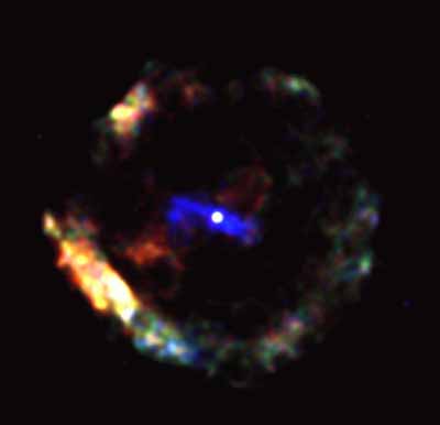 西暦386年の超新星で形成された中性子星