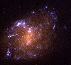 矮小渦巻き銀河 ESO0418-008