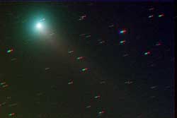 国内で撮影された C/2001 A2 リニア彗星