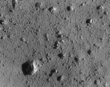 高度 1,150m から撮影したエロスの表面