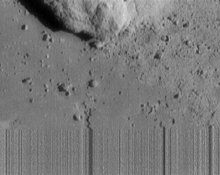 高度 120m から撮影したエロスの表面