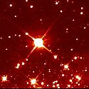 （HST による NGC 3603 の中心部の写真）