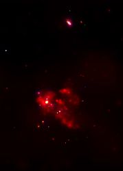 （NGC4438と4435のX線画像）