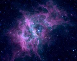 （RCW 49星雲の画像）