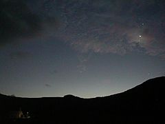 （福澄孝博氏撮影の月と金星、木星の写真 1）