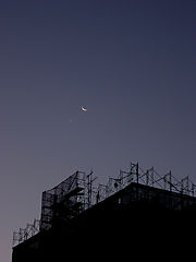 （wata氏撮影の月と金星、木星の写真）