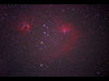 （IC 405 勾玉星雲、IC 410の写真）