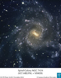 （NGC 7424の画像