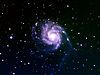 （M101の写真）