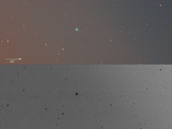 ポイマンスキー彗星の画像