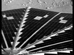 太陽電池パネルの画像