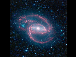 （銀河NGC 1097の画像）