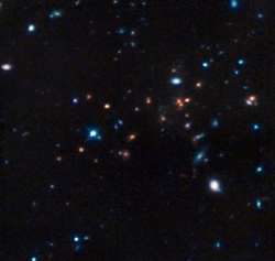 （銀河団「CL J1449+0856」の画像）