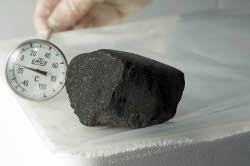 （分析に用いられたタギッシュ・レイク隕石の画像）