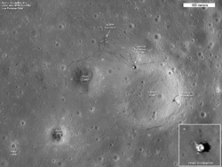 アポロ12号の着陸地