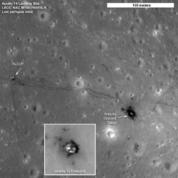 アポロ14号の着陸地