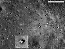 アポロ17号の着陸地