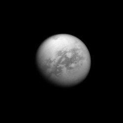 9月14日に撮影した衛星タイタン